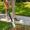 Ukoke Powerful 40V Brushless Cordless Blower (130 MPH / 550 CFM),for Blowing Snow Debris, Leaves, and Dust 2.0Ah Battery and Charger Included, Orange - 2 of 4