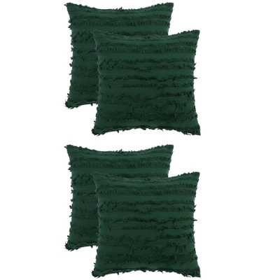 Unique Bargains Cotton Home Decor Throw Pillow Covers for Couch Sofa 4 Pcs