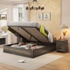 AMERLIFE Lift Up Storage Bed with Storage Underneath, No Headboard - 2 of 4
