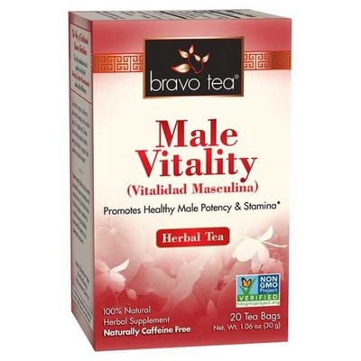 Bravo Teas & Herbs Male Vitality Tea - 1 Box/20 Bags