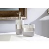 Saturday Knight Ltd Liselotte Soft Grays Bath Lotion Pump Dispenser - 7.8x2.96x2.96", Cream - 3 of 3
