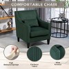 Modern Upholstered Accent Chair With Scooped Arms,Upholstered Armchair,Accent Chair Living Room,Single Sofa,Indoor Furniture-Maison Boucle - 4 of 4
