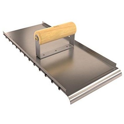 Bon Tool 22-102 Target Ramp Groover - 13 1/2-inch X 6-inch - 1/2-inch Radius 1/2-inch Lip Wood Handle