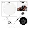 Evergreen Ultra-Thin Edgelight LED Wall Decor, Round, Texas A&M University- 23 x 23 Inches Made In USA - 3 of 4