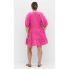 Women's Plus Size Kara Dress - magenta | CITY CHIC - 2 of 4