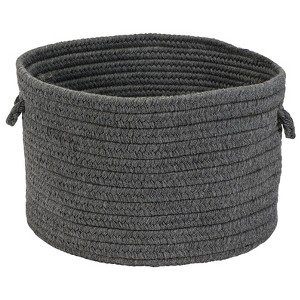 Colonial Mills Softex Check - Celery Check 14"x14"x10"  50% Polypropylene/50% Polyester Round - 1 of 1