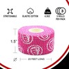 WOD Nation Bulk 3-Pack Weightlifting Hook Grip Tape, Comfortable & Stretchy Athletic Thumb Tape for Exercise (23ft Per Roll)- Pink - 2 of 4