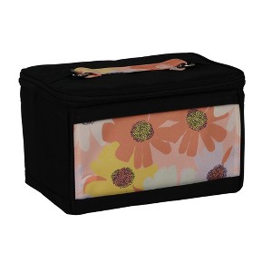 Everything Mary Sewing Kit Organizer Box, Floral Pastel - Supplies Storage Basket for Supplies and Accessories - Portable Craft Caddy - 1 of 4