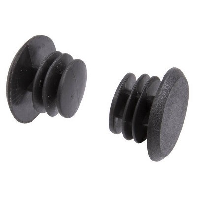 M-Wave Fit-Plugs Handlebar Plugs, Black