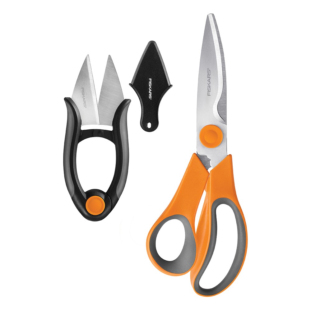 UPC 660736100513 product image for Fiskars 2pc Stainless Steel Kitchen Shears | upcitemdb.com