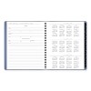 Contemporary Monthly Planner, 11.38 x 9.63, Blue Cover, 12-Month (Jan to Dec): 2026 - 4 of 4