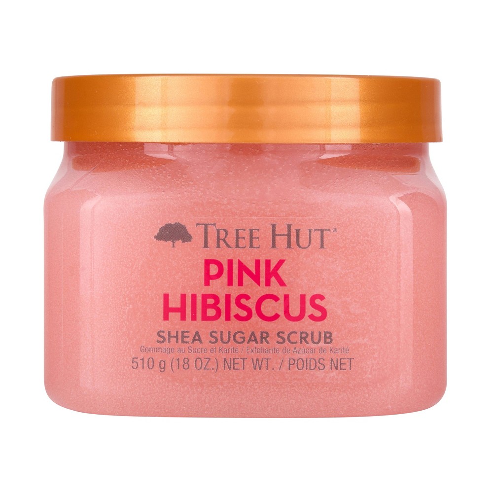 Photos - Shower Gel Tree Hut Pink Hibiscus Shea Sugar Body Scrub - 18oz 