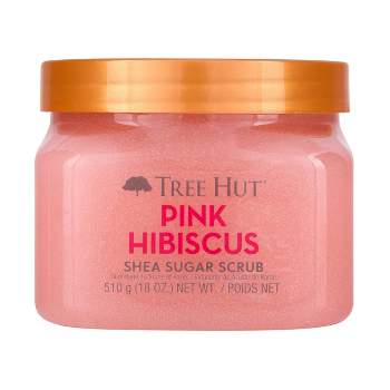 Tree Hut Pink Hibiscus Shea Sugar Body Scrub - 18oz