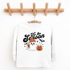 Tis The Season Ghost Retro - Toddler Long Sleeve Graphic Tee and Youth Long Sleeve Graphic T-Shirt - 2 of 3
