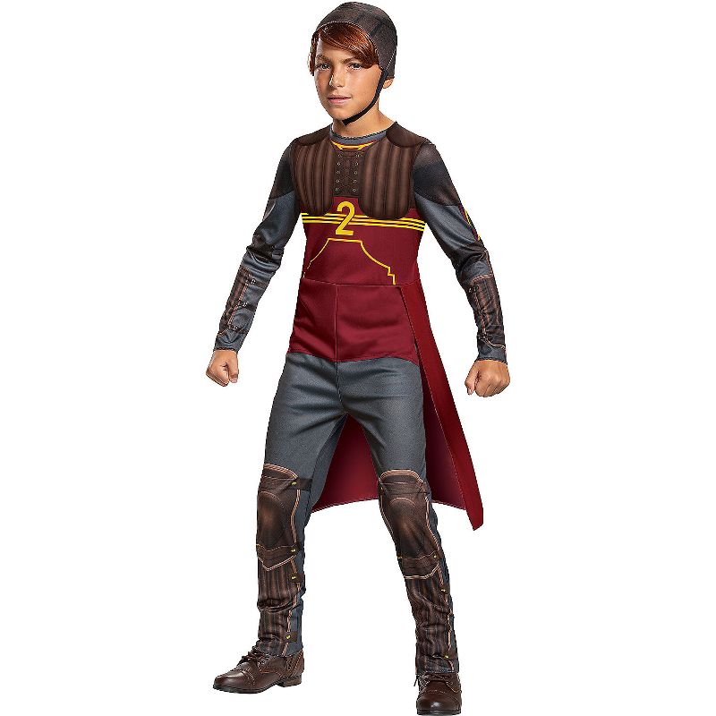 Disguise Boys' Classic Harry Potter Ron Weasley Quidditch Gear Costume, 3 of 4