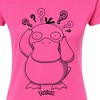 Women's - Pokémon - Psyduck Pattern Fitted Graphic T-Shirt - 2 of 3