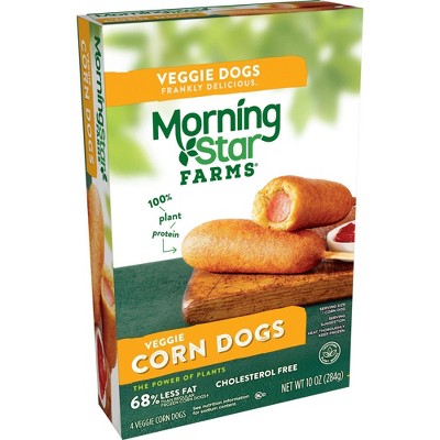 Morningstar Farms Vegan Frozen Veggie Classics Corn Dogs - 10oz/4ct