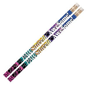 Musgrave Pencil Company Pawsitively Awesome Motivational Pencil, 12 Per Pack, 12 Packs - 1 of 2