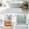 Attop Bathroom Rug Non-Slip Machine Washable 20" x 30", Super Absorbent and Quick Dry Shaggy Microfiber Bath Mat - 2 of 4