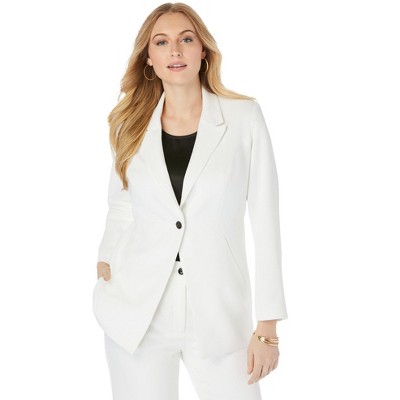 Jessica London Women's Plus Size Bi-Stretch Blazer