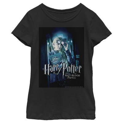 Girl's Harry Potter Half-blood Prince Luna Lovegood Poster T-shirt ...