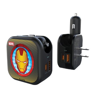 Marvel Avengers Grid 18-Watt 2 in 1 USB A/C Charger - 1 of 3