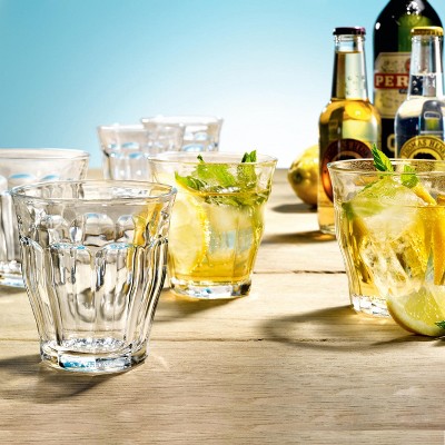 Duralex Picardie Clear Glass Tumbler Set, 5 3/8 oz