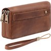FATMOON Women’s Wallet - RFID Blocking Large Capacity Vegan Leather Clutch Wallet with Wristlet –Secure & Spacious for Daily Use,Travel - 2 of 4