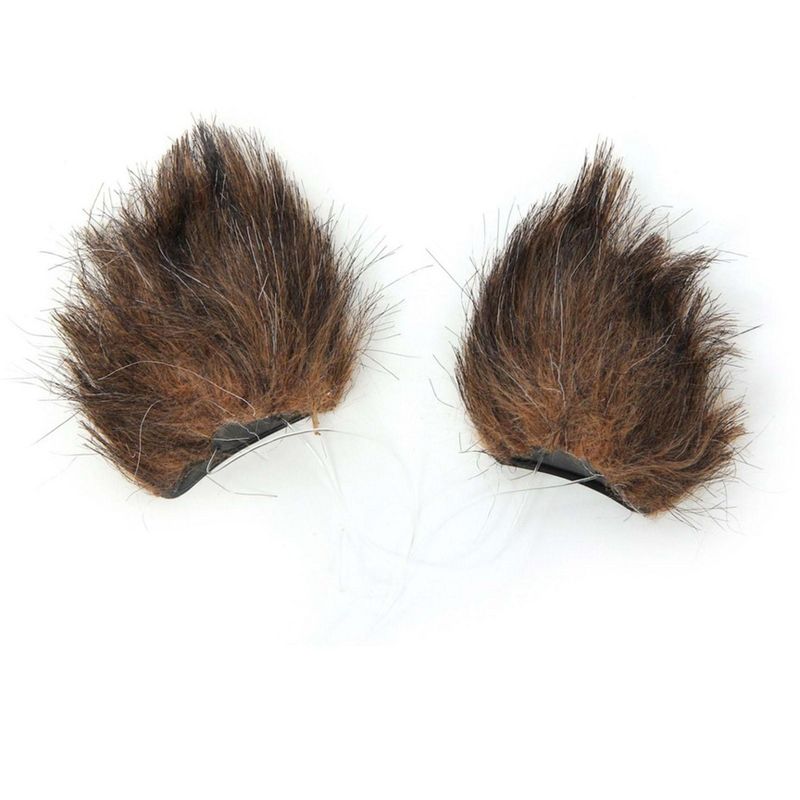 HalloweenCostumes.com    Cat Tail and Ears, Brown, 1 of 4
