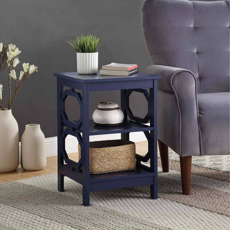 Breighton Home Odessa End Table with Open Shelves, 3 of 8