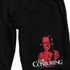 The Conjuring 4: Last Rites (2025) Shh on Black Adult Lounge Short - 2 of 4