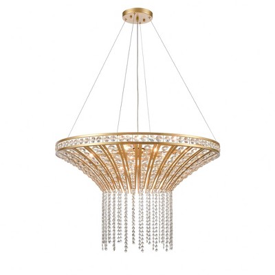 Elk Home Fantania 8 - Light Chandelier in  Champagne Gold