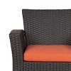 WestinTrends  4-Piece Modern Patio Conversation Sofa Set with Cushions - 4 of 4