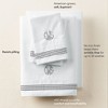 Lands' End Supima Cotton No Iron Sateen Embroidered Pillowcases - 400 thread count - 2 of 4