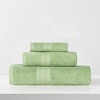 Eco-Friendly Sustainable Cotton Solid Lightweight Bathroom Set by Blue Nile Mills - 2 of 4