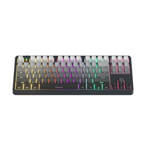 G87 mechanical keyboard, full-key hot-swappable wired keyboard (Black) - 1 of 1