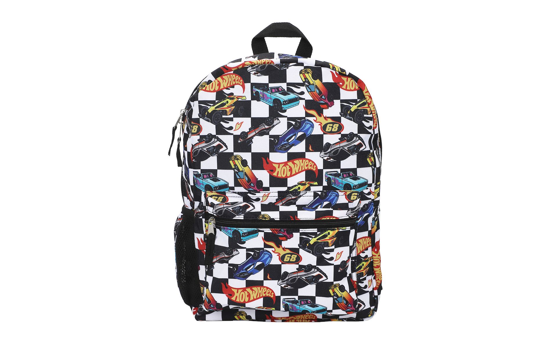 Hot Wheels All-Over Print 16" Backpack For School And Travel