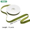 Unique Bargains Nylon Single Face Thin Velvet Fabric Ribbons 10 Yards 1 Pc - 3 of 4