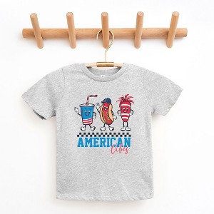 The Juniper Shop American Vibes Hot Dog Youth Short Sleeve Tee - 1 of 2