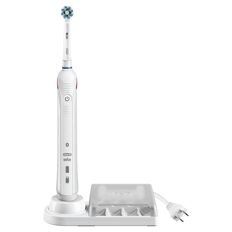 Oral-B Pro-Health 3000 Electric Power Rechargeable Battery Toothbrush with CrossAction Refill Heads and Bluetooth Connectivity Powered by Braun, 2 of 9