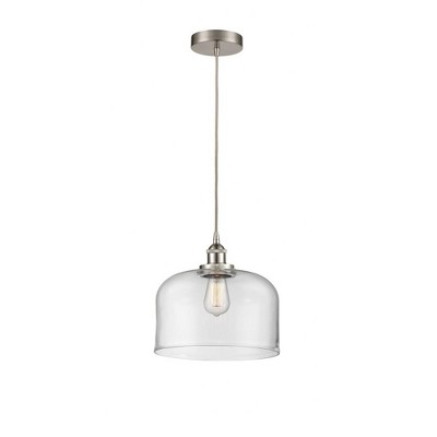 Bell - 1 Light Mini Pendant In Industrial Style-11.75 Inches Tall and 12 Inches Wide