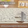 Area Rug, Boho Floral Machine Washable Rug ¨C Non-Slip Low Pile Carpet for Living Room, Bedroom, Nursery - 4 of 4