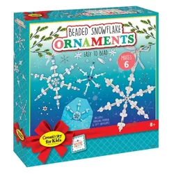 Creativity for Kids Beaded Snowflake Ornaments