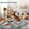 COZONY Washable Distressed Floral Rug, Soft Low Pile Non Slip Carpet for Living Room Bedroom Nursery Dining Room Playroom - 4 of 4