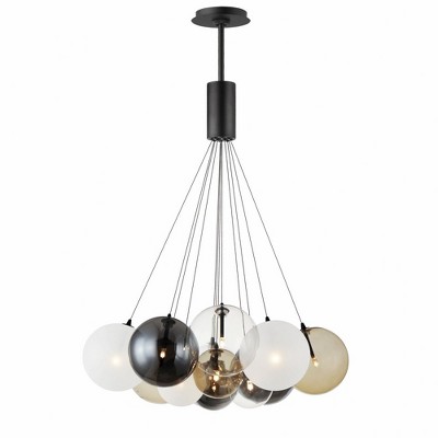 ET2 Lighting Burst 12 - Light Pendant in  Black