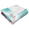 Disney Little Mermaid Classic Underwater Rays Silk Touch Throw Blanket - 3 of 4