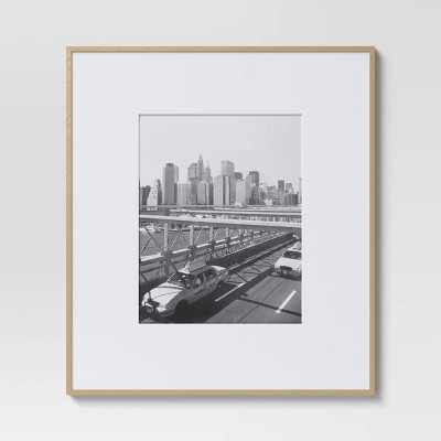 Thin Gallery Oversized Image Frame Brass - Project 62™