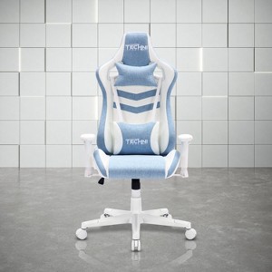 NicBex 300lbs Swivel Gaming Chair with Adjustable Height,Lumbar&Head Pillow,Wheels,Ergonomics Office Chairs Video Game Chaise for Office&Home - 1 of 4