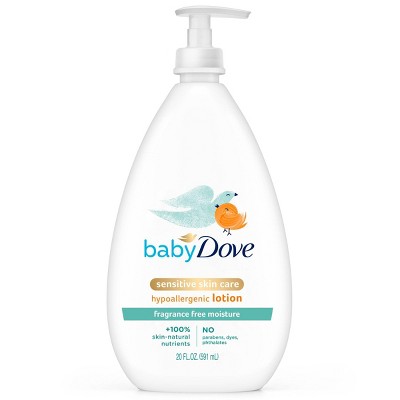 Baby Dove Sensitive Moisture Fragrance-Free Lotion - 20oz