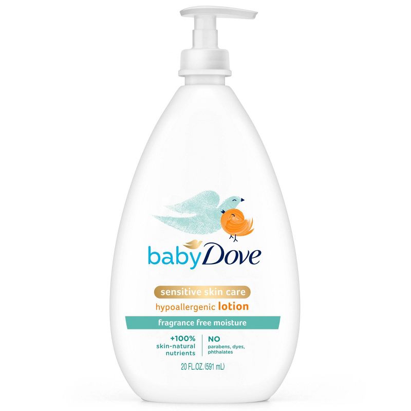 Baby Dove Sensitive Moisture Fragrance-Free Lotion, 3 of 12